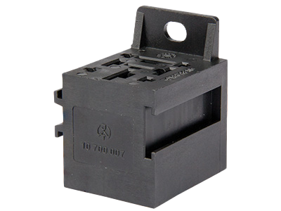 Kontaktstycke med fästöra, för minirelä 9,5mm