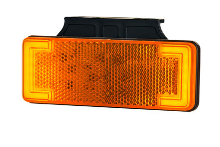 Blinkers m. vinkelfäste, 113mm, 0,5m, DV