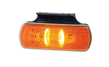 Blinkers m. vinkelfäste, 122mm, 0,5m, DV