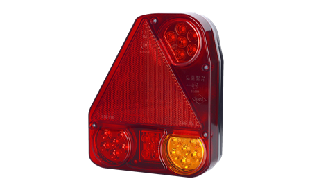 Bakljus, bak-, broms-, blinkers-, dimljus, vänster, 5m, DV