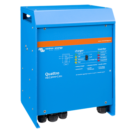 Quattro 24/3000VA/70A-50A/30A