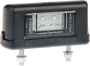 Regskyltsbelysning W52, LED, DV