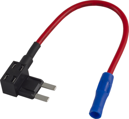 Strömtjuv, för mini bladsäkring (max 15A)