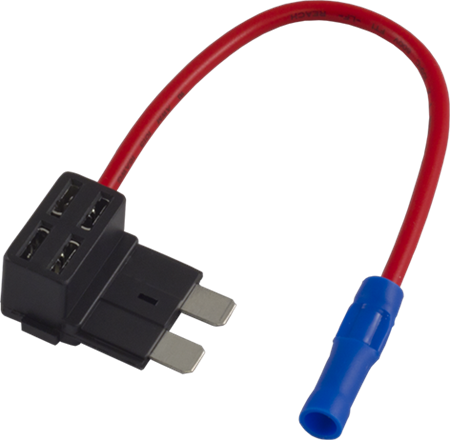 Strömtjuv, för bladsäkring (max 15A)