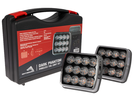 Optibeam trådlöst bakljussats, bak-, broms-, blinkerljus, DV