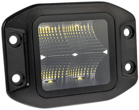 BullPro, 40W, infälld, fyrkantig, arbetsljus, LED, DV