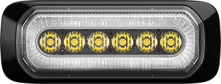 Riktat blixtljus / Positionsljus, Blå / Gul, DV