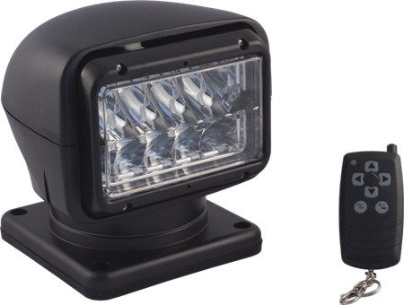 BullPro 220 (spot), Svart, trådlös, planmonterad, LED, DV