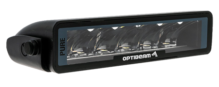 OPTIBEAM Pure 185, LED-ljusramp vit/orange DRL
