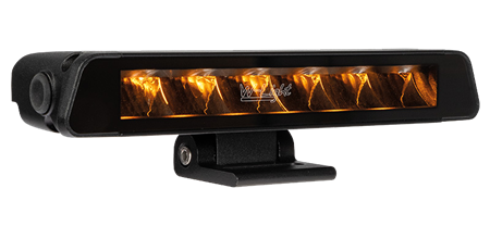 W-LIGHT Surge Super Slim 8,5, vit/orange DRL