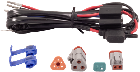 Extraljuskablage för 1 ljus, DT-kontakter,180W för XBB