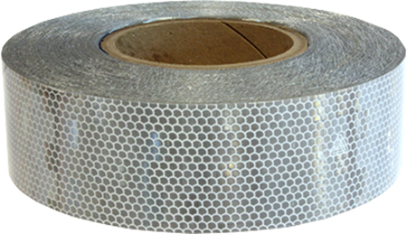 Reflextejp, 50m x 50,8mm, Vit