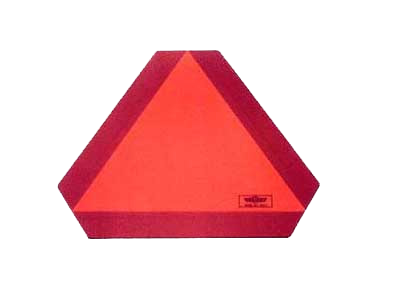 Långsamtgående fordon, LGF skylt, självhäft.