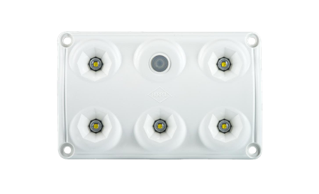 Innerbelysning 5 LED, 3,6W/10W, switch, 0,5m, DV