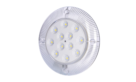 Innerbelysning rund, 7,3W, 0,5m, 24V