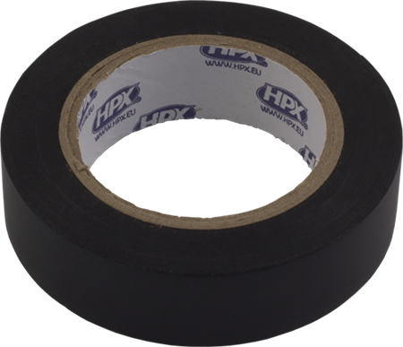 Isoleringstejp, Svart, 10m x 15mm, 10-pack