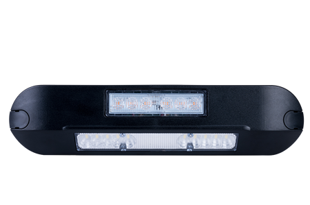 Scenelight svart med blixtljus, Gul, XA1, 0,5m, DV