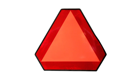 Långsamtgående fordon, LGF skylt