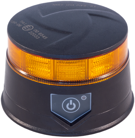 Beacon W16R LED, Mag, Blixt/Rotorljus, uppladdningsbar, DV