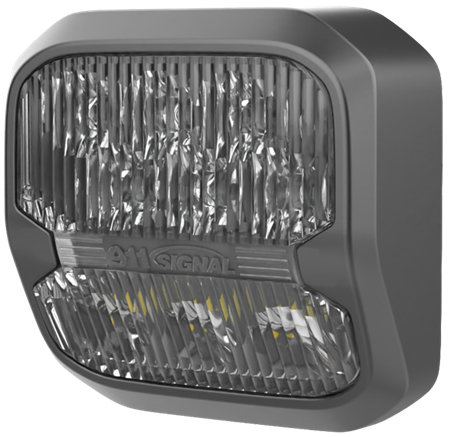 Riktat blixtljus Polaris 6LED, Blå, med arb.ljus, XB2, DV