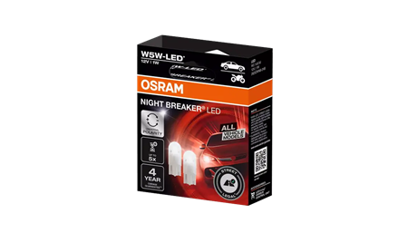 Osram Nightbreaker W5W LED, 2-pack