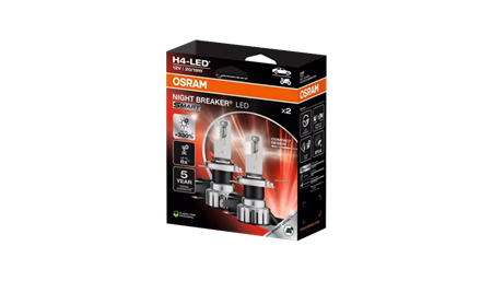 Osram Nightbreaker LEDSmart H4, 2-pack