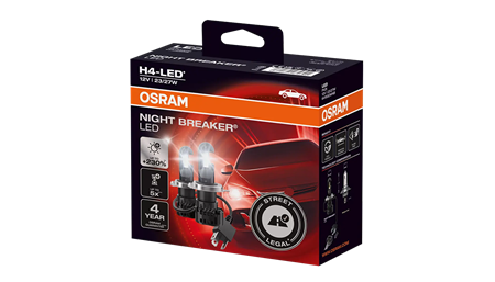 Osram Nightbreaker LED H4, 2-pack