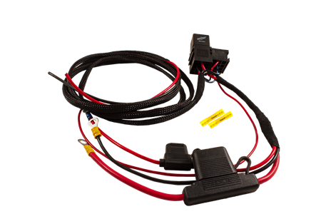 Extraljuskablage för 1 ljus, med 70A relä, för XBB