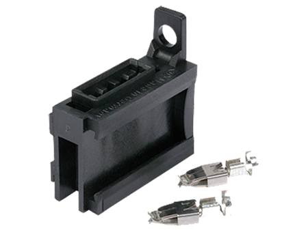 Säkringshållare (ATO/ATC), byggbar med reläsockel (Hella)