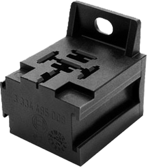 Kontaktstycke med fästöra, för minirelä