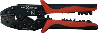 Tång, Deutsch DT/DTM/DTP, limkabelskor, rullpressning av kabelskor