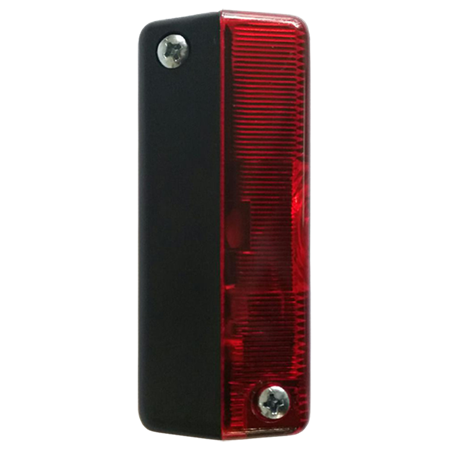 Positionsljus, röd/svart