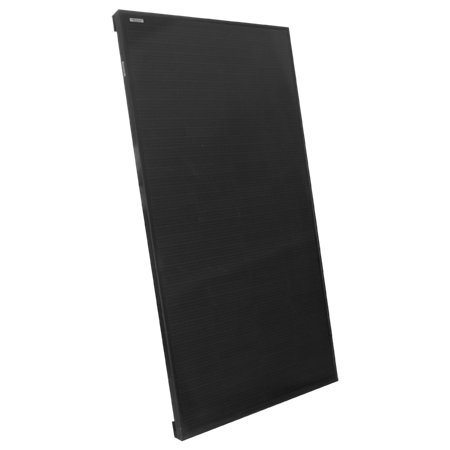 Black Alu solar 110W, 12V, kit