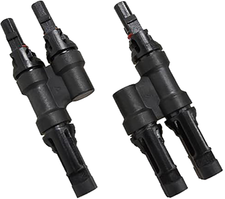 MC4-splitter/Y-grening, 1xhona till 2xhane / 1xhane till 2xhona