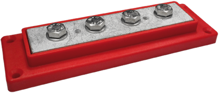 Kopplingsplint 4x120mm, Röd