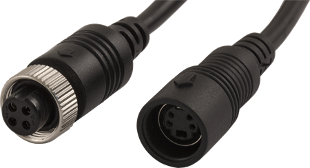 Adapter 4-pin (hona) till Mini-DIN (hona)