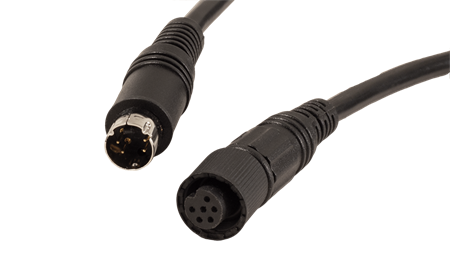 Förlängningskabel 20m, 6-pin Minax till Mini-DIN (hane)