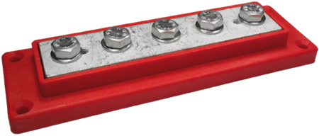 Kopplingsplint 5x95mm, Röd