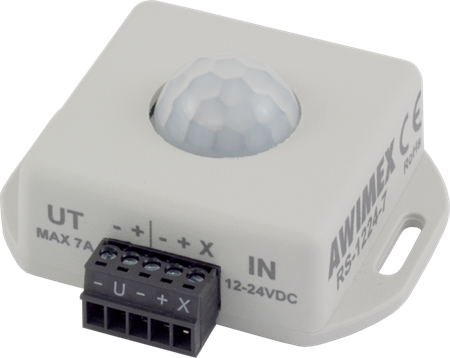 RS 1224-7 Rörelsesensor, IR, vit