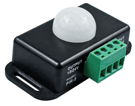 PIR-8 Rörelsesensor, svart