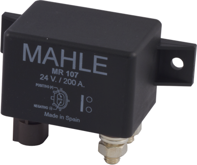 Effektrelä, 24V, 200A, slutande