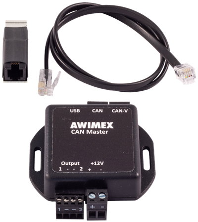 CAN Master, canbusinterface för SCR-serien (ADV.)