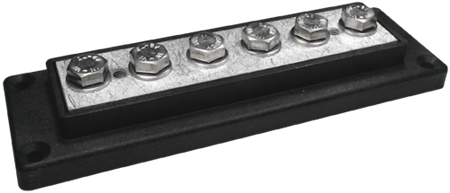 Kopplingsplint 6x50mm, Svart