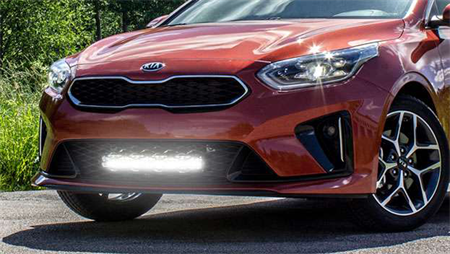 KIA Ceed 2018-2019, modellanpassat extraljuskit