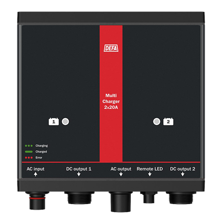 MultiCharger 2x20A