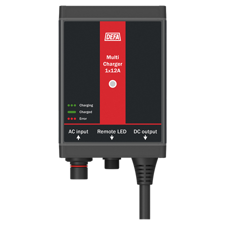 MultiCharger 1x12A, Startspärrfunktion