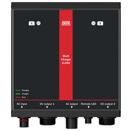 MultiCharger 2x35A