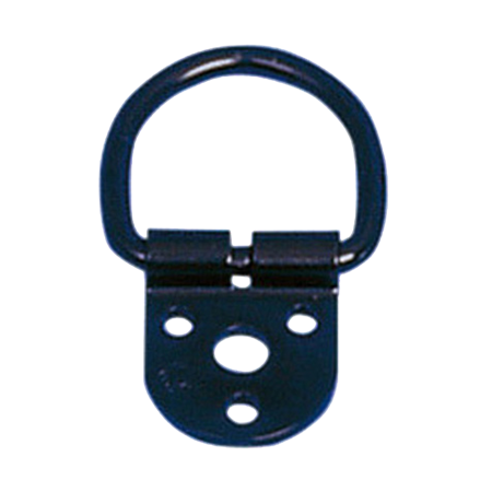 Surrningsfäste 44x43 mm, svart