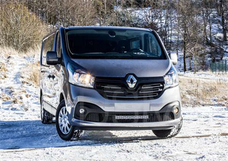 Renault Trafic 2014-2022+, modellanpassat extraljuskit