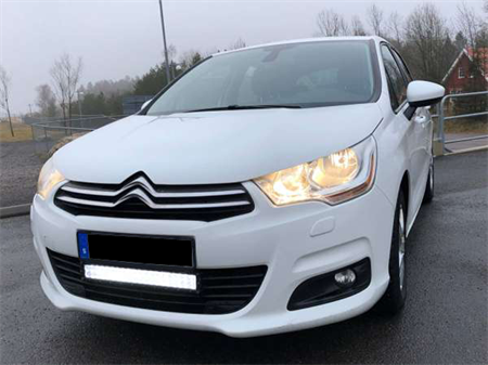 Citroen C4 2010-2018, modellanpassat extraljuskit